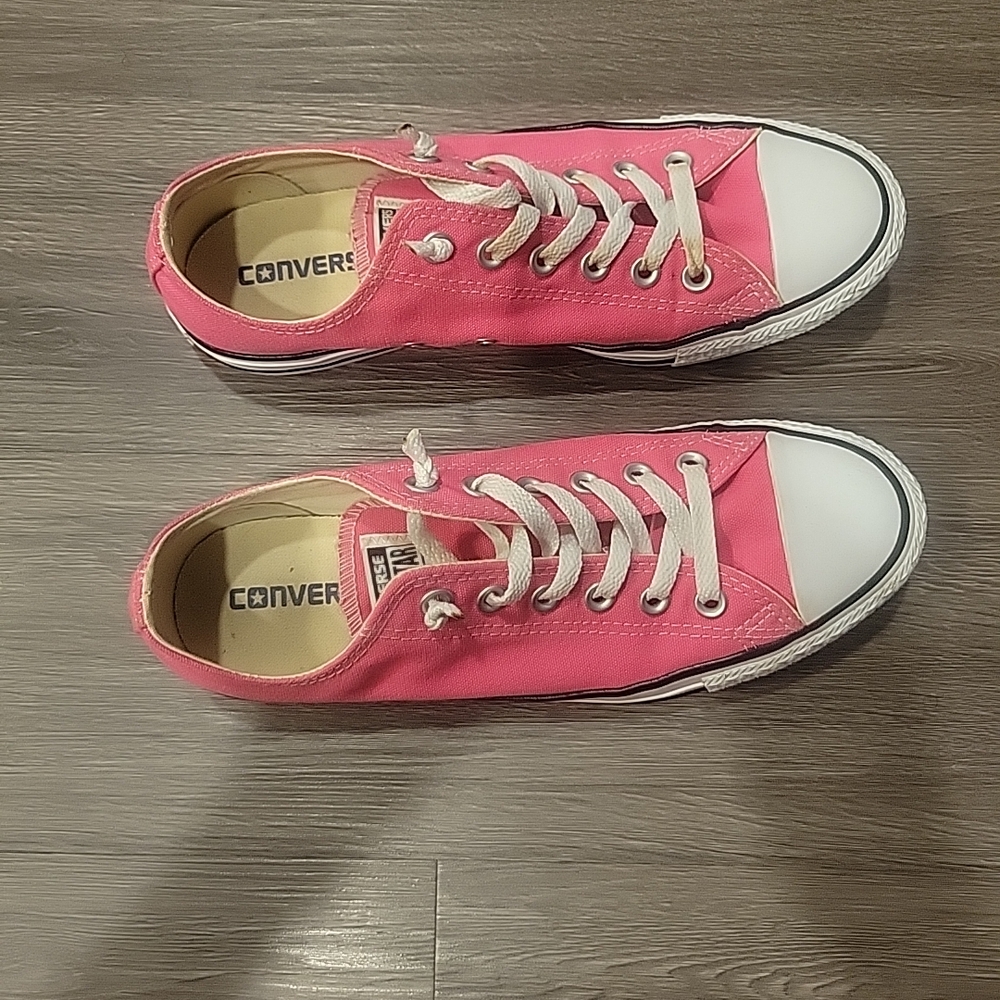 Converse Pink Low-Top Sneakers Sz 9.5W/7.5M - Picture 3 of 10